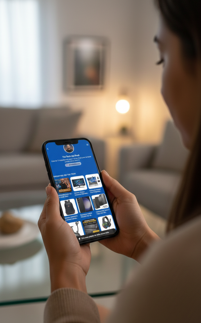 Exemplo de vitrine DecLinks